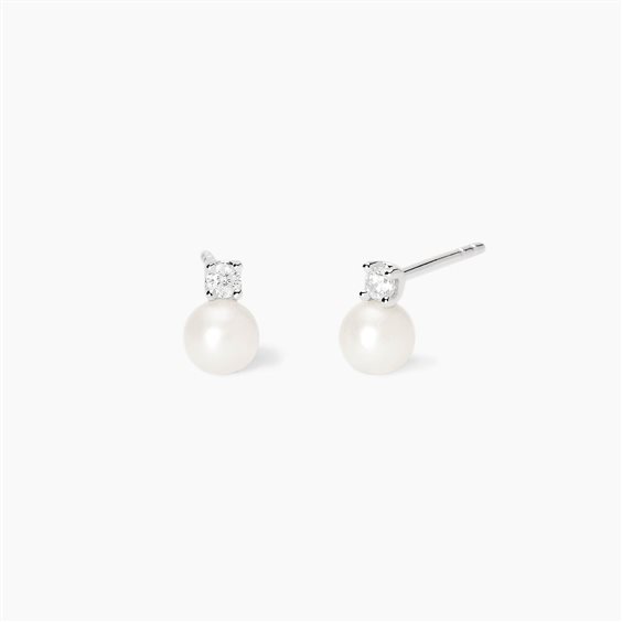 Orecchini Mabina Donna in Argento Diamante Lab Grown 0.09 Ct 563954 - 563954